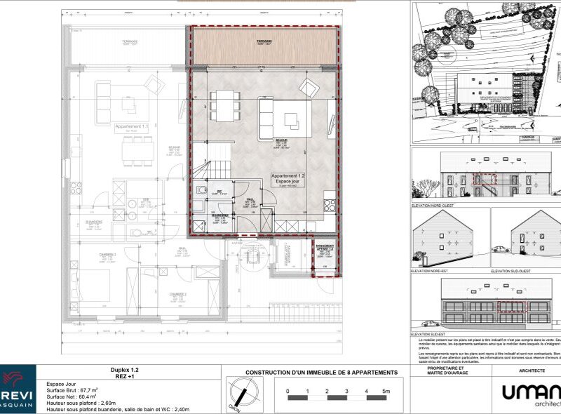 Ag Immo appartement résidence vandervelde