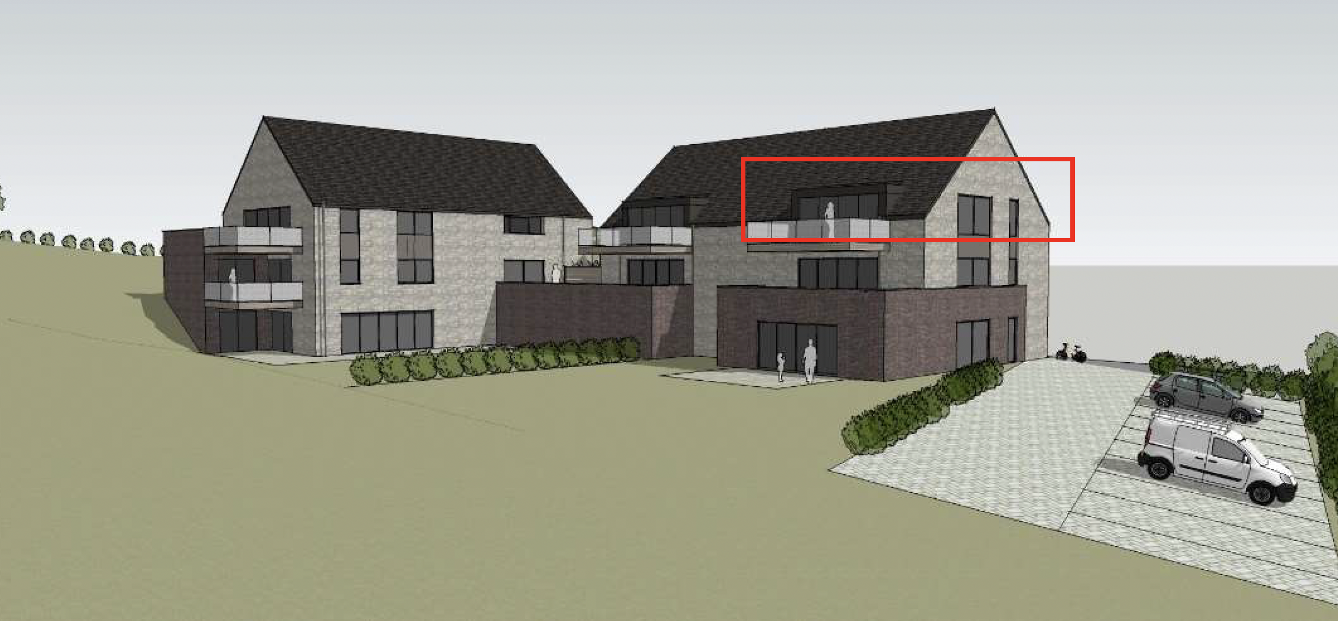 Appartement 2.1 (lot 7)