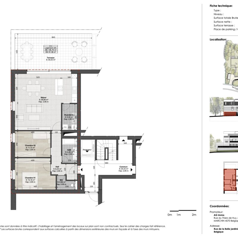 Appartement A0.2 belle jardinière à Angleur