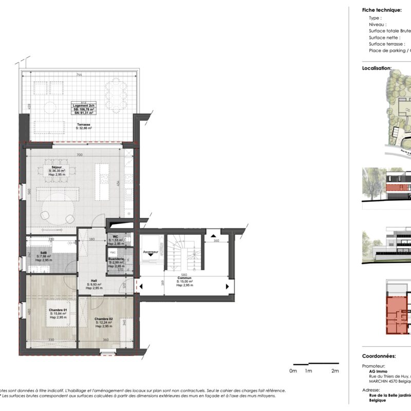 Appartement A1.2 belle jardinière à Angleur